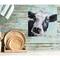 Stupell Industries Cow Painting Canvas Wall Art